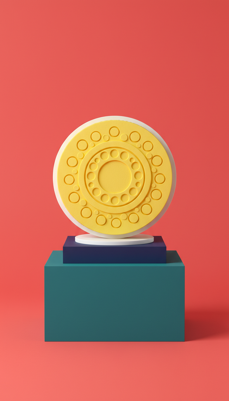 Zest yellow lemon cake disc