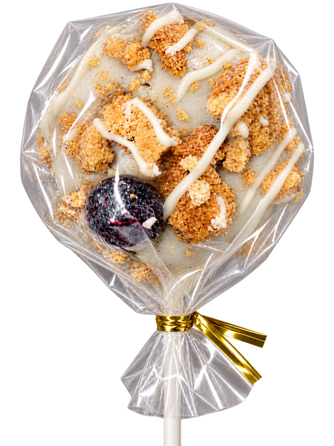 Blueberry Muffin cake pop